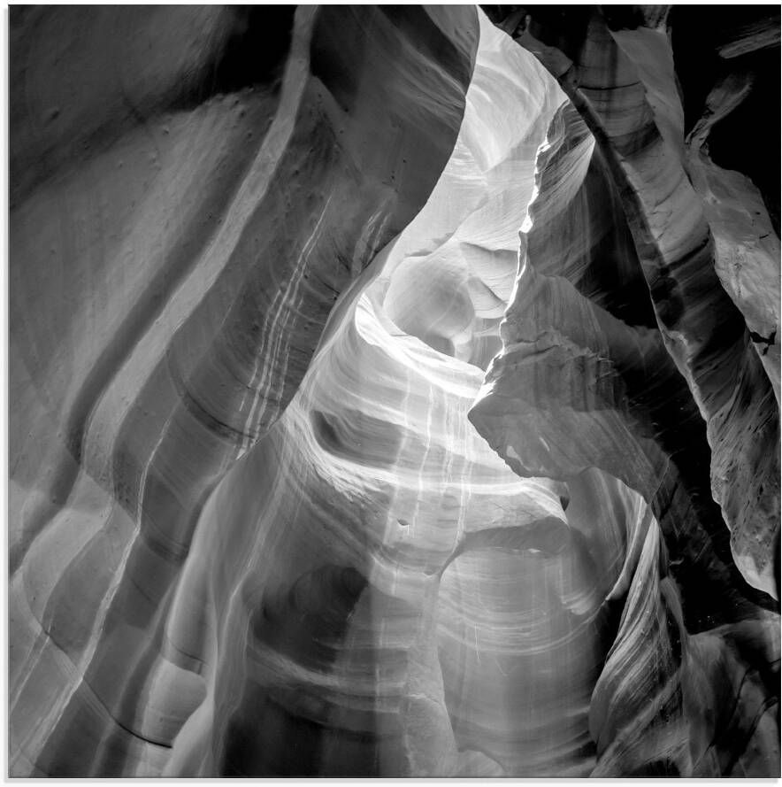 Artland Print op glas Antelope Canyon IV in verschillende maten