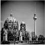 Artland Print op glas Berlijn Unter den Linden - Thumbnail 1