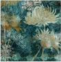 Artland Print op glas Blauwe chrysanten I in verschillende maten - Thumbnail 1
