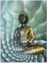 Artland Print op glas Boeddha s droomwereld CB - Thumbnail 1