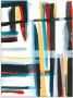 Artland Print op glas Boekenkast I in verschillende maten - Thumbnail 1