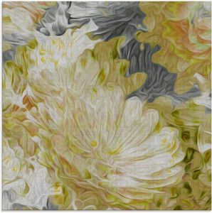 Artland Print op glas Chrysanten in de zon II in verschillende maten