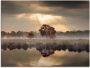 Artland Print op glas De herfst in zijn stille eenzaamheid - Thumbnail 1