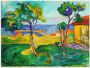 Artland Print op glas De tuin in Asgardstrand. 1904-05 - Thumbnail 1