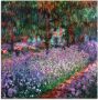 Artland Print op glas De tuin van de kunstenaar bij Giverny - Thumbnail 1