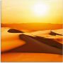 Artland Print op glas Duinen in verschillende maten - Thumbnail 1