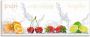 Artland Print op glas Fruitig verfrissend gezond vruchtenmix - Thumbnail 1