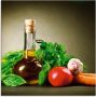 Artland Print op glas Gezonde groente en specerijen - Thumbnail 1