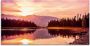 Artland Print op glas Grand Teton bergen bij zonsondergang - Thumbnail 1