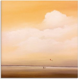 Artland Print op glas Hoge vlucht in verschillende maten