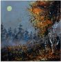 Artland Print op glas In het bos in verschillende maten - Thumbnail 1