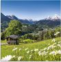 Artland Print op glas Landschap in de Beierse Alpen - Thumbnail 1