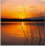 Artland Print op glas Landschap met zonsopkomst - Thumbnail 1