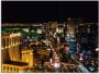 Artland Print op glas Las Vegas 's nachts in verschillende maten - Thumbnail 1