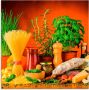 Artland Print op glas Mediterraans en Italiaans eten - Thumbnail 1