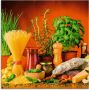 Artland Print op glas Mediterraans en Italiaans eten - Thumbnail 1