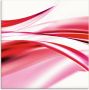 Artland Print op glas Mooie golf abstract in verschillende maten - Thumbnail 1
