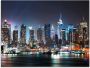 Artland Print op glas New York City Times Square - Thumbnail 1