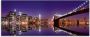 Artland Print op glas New York skyline in verschillende maten - Thumbnail 1