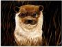 Artland Print op glas Otter In het gras in verschillende maten - Thumbnail 1