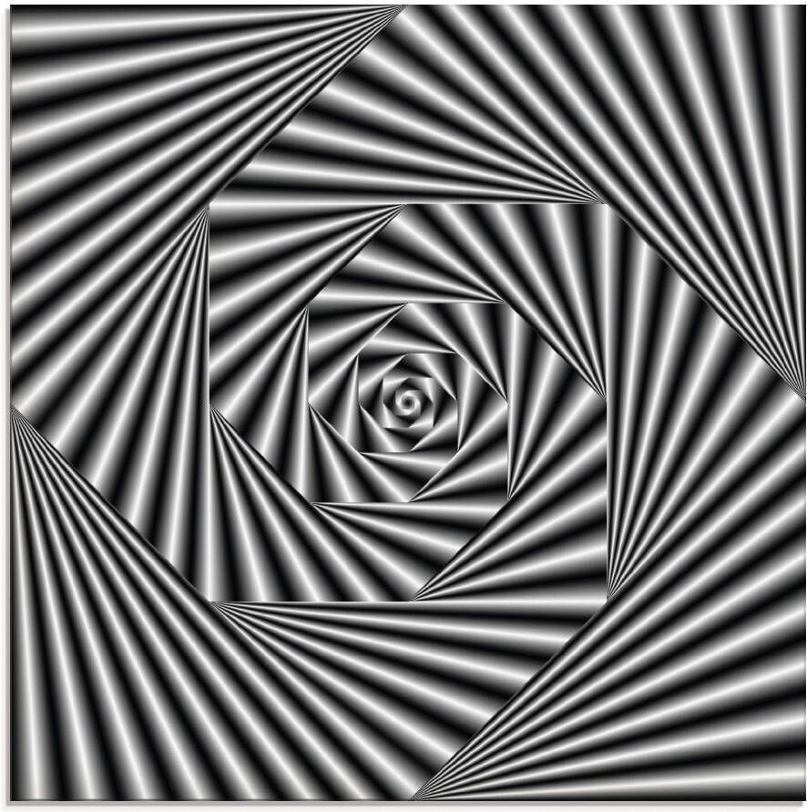 Artland Print op glas Studie Nr. 4 in verschillende maten