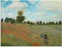 Artland Print op glas Veld klaprozen bij Argenteuil. 1873 - Thumbnail 1