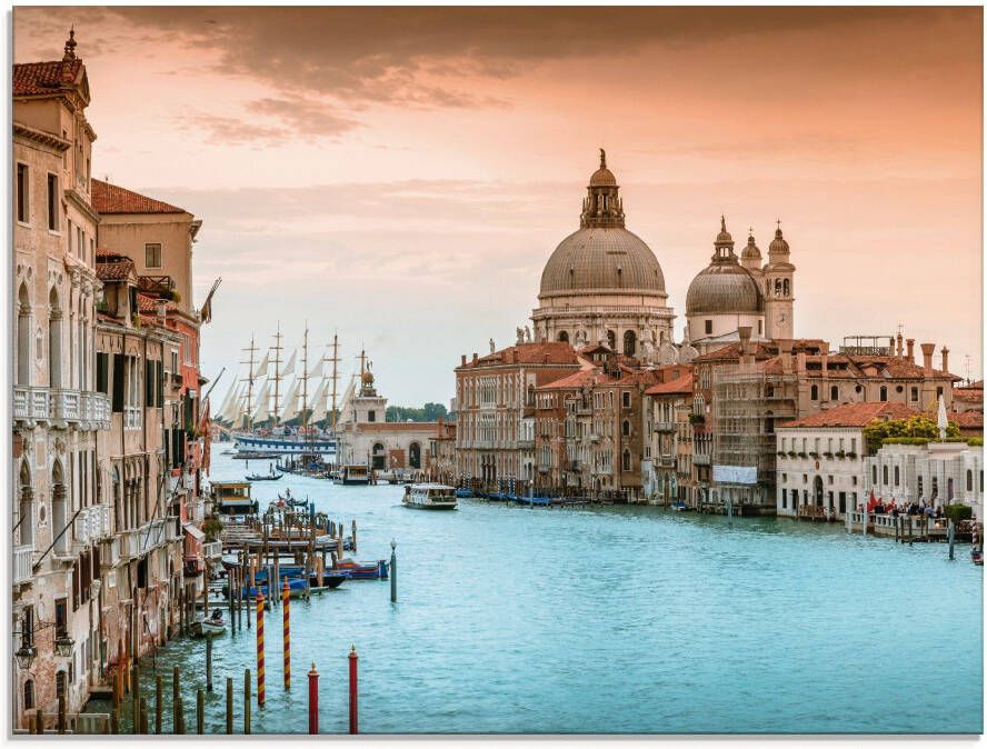 Artland Print op glas Venetië Canal Grande I