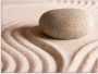 Artland Print op glas Zen steen in verschillende maten - Thumbnail 1