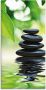 Artland Print op glas Zen steenpiramide op wateroppervlak - Thumbnail 1
