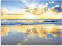 Artland Print op glas Zonsopkomst boven de oceaan - Thumbnail 1