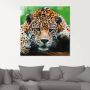 Artland Print op glas Zuid-Amerikaanse jaguar - Thumbnail 1