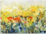 Artland Print op glas Zwierige bloemen II in verschillende maten - Thumbnail 1