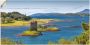 Artland Wandfolie Castle Stalker bij Loch Linnhe - Thumbnail 1