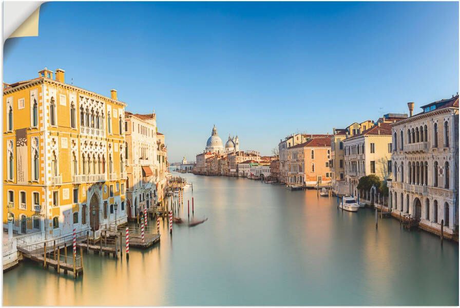 Artland Wandfolie Venetië gondels Venetië fotografie