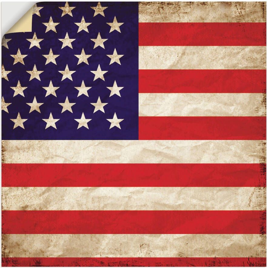 Artland Wandfolie VS Amerikaanse vlag