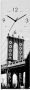 Artland Wandklok Dumbo Manhattan Bridge New York optioneel verkrijgbaar met kwarts- of radiografisch uurwerk geruisloos zonder tikkend geluid - Thumbnail 1