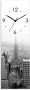 Artland Wandklok Skyline Manhattan optioneel verkrijgbaar met kwarts- of radiografisch uurwerk geruisloos zonder tikkend geluid - Thumbnail 1