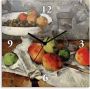Artland Wandklok Stilleven met fruitschaal optioneel verkrijgbaar met kwarts- of radiografisch uurwerk geruisloos zonder tikkend geluid - Thumbnail 1