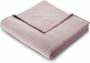 BIEDERLACK Deken Cotton Home in uni design knuffeldeken - Thumbnail 1