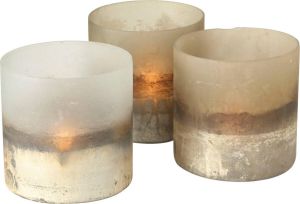BOLTZE Windlicht Listra (set 3 stuks)