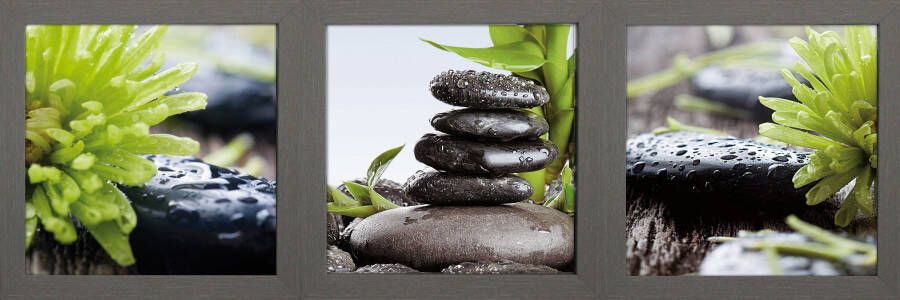 Bönninghoff Artprint met lijst Spa- stenen (1 stuk)