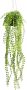 Merkloos Groene Ficus Pumila kunstplant 60 cm in hangende pot Kunstplanten nepplanten - Thumbnail 2
