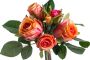 Botanic-Haus Kunstbloem Bos rozen met 5 rozen en 3 knoppen (1 stuk) - Thumbnail 1