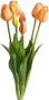 Nova Nature PSO Classic Tulip Bundle Sally x7 peach 47 cm kunstbloemen - Thumbnail 2