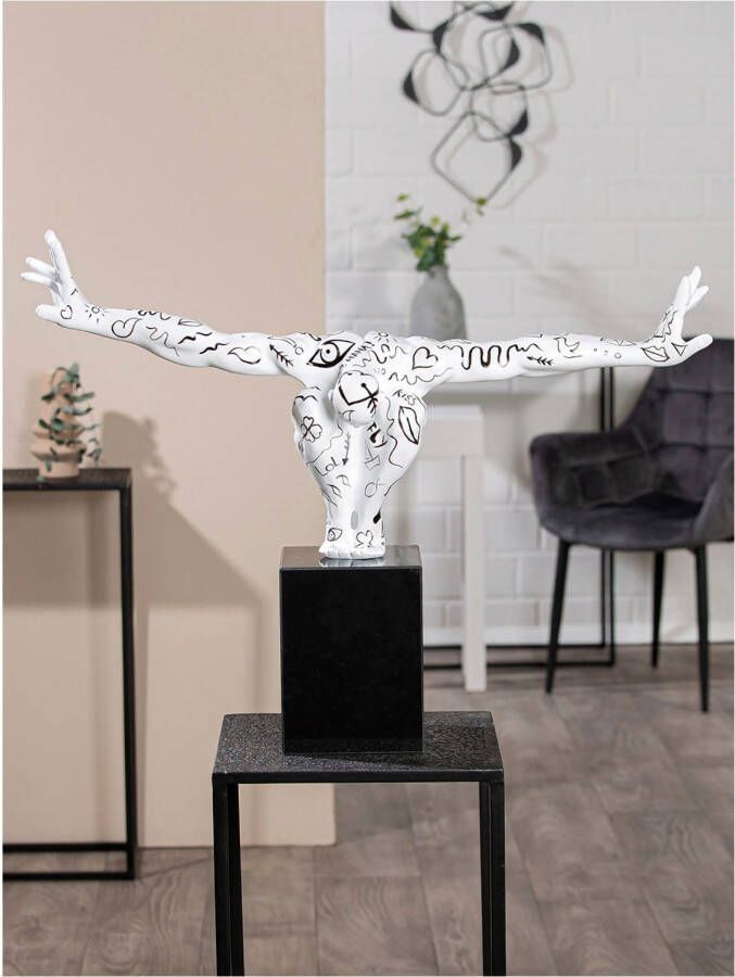 Casablanca by Gilde Decoratief figuur Cliffhanger "Moderne Kunst" (1 stuk)