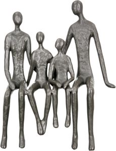 Casablanca by Gilde Decoratief figuur Sculptuur 'gezin' (1 stuk)