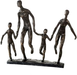 Casablanca by Gilde Decoratief figuur Sculptuur gezin (1 stuk)