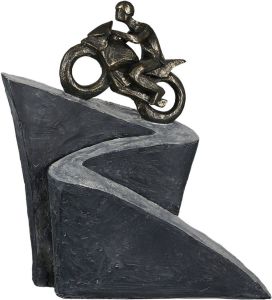 Casablanca by Gilde Decoratief figuur Sculptuur 'Uphill' (1 stuk)