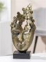 Casablanca by Gilde Decoratief figuur Sculptuur "Vrouwelijke Masker" (1 stuk) - Thumbnail 1