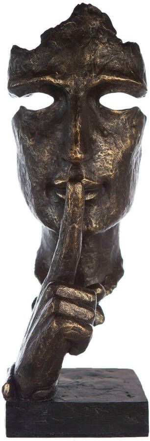 Casablanca by Gilde Decoratief figuur Sculptuur XL Silence (1 stuk)